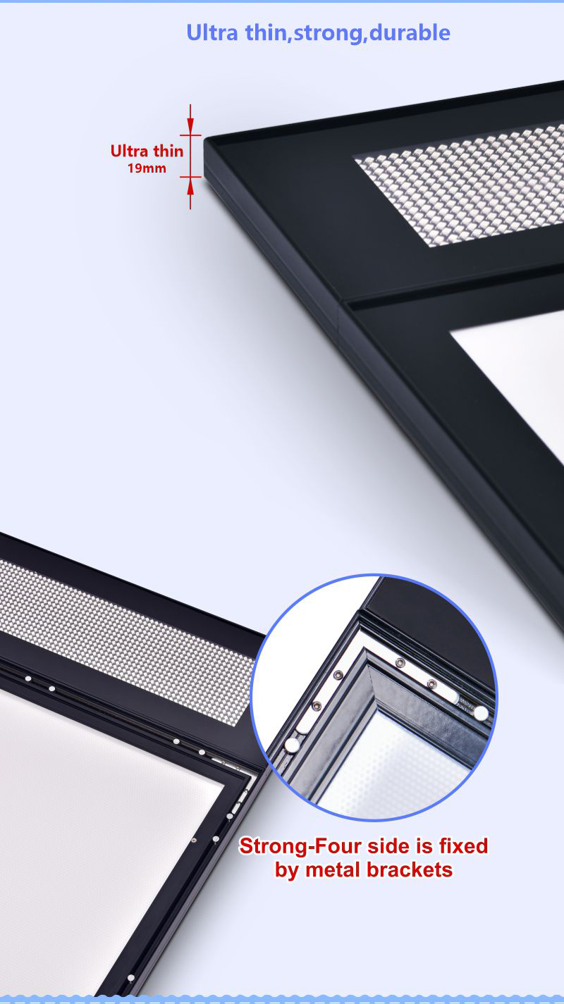 LED Magnet light box with led screen - www.junlon.com